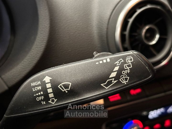 Audi A3 Sportback 16 TDI 110 S Line tronic 7 ORIGINE FRANCE R&Eacute;VISION &Agrave; JOUR COURROIE - 24