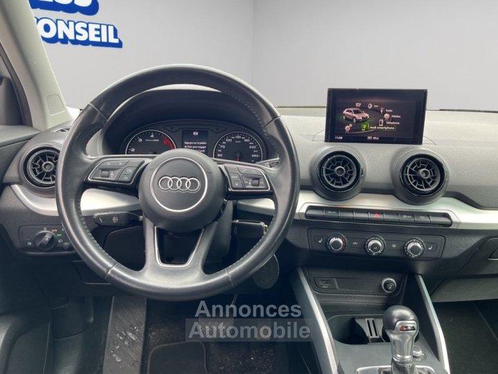 Audi Q2 TDI 116 BVA S Tronic ENTRETIEN COMPLET 4 PNEUS NEUFS DISTRIBUTION FAITE ATTELAGE - 12