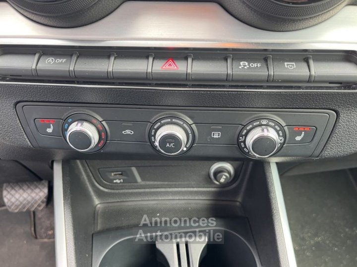 Audi Q2 TDI 116 BVA S Tronic ENTRETIEN COMPLET 4 PNEUS NEUFS DISTRIBUTION FAITE ATTELAGE - 15