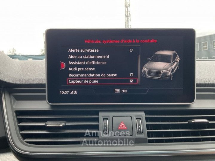 Audi Q5 20 TDI 190CH DESIGN LUXE QUATTRO S TRONIC 7 - 34