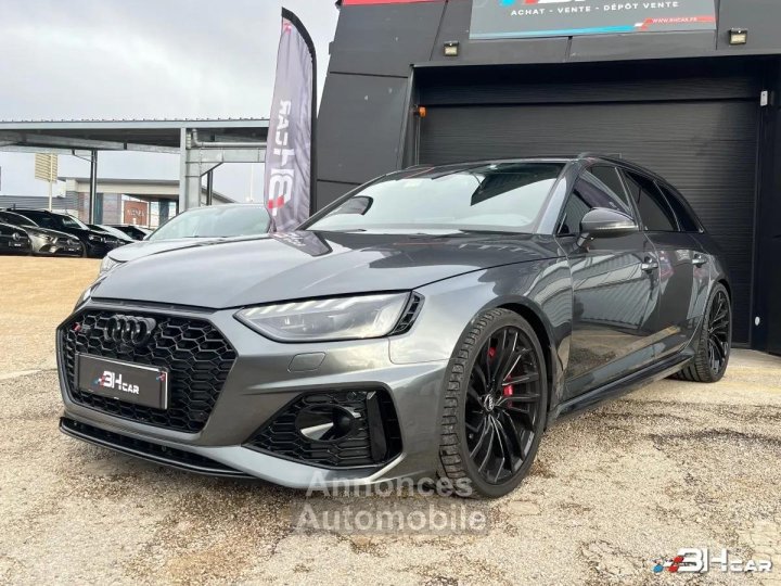 Audi RS4 29 TFSI 450 Quattro Phase II - Matrix LED - Coffre &eacute;lect - Immat FR - Suivi -Gar 12 - 2