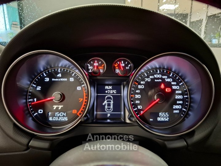 Audi TT 20 TFSI 211 Quattro S tronic 6 - Pack Comp&eacute;tition - 19