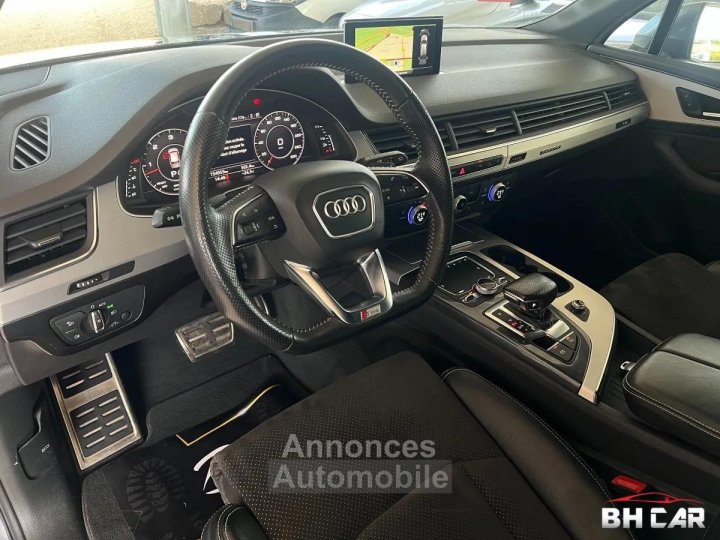 Audi Q7 50 TDI 30 286 S-LINE - 7 places - Si&egrave;ges alcantara - Entretien suivi complet & r&eacute;vis&eacute; (bva) - 10