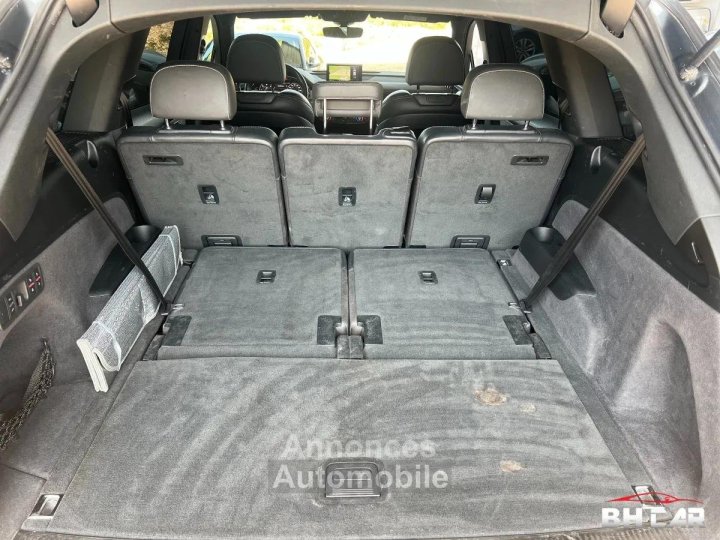 Audi Q7 50 TDI 30 286 S-LINE - 7 places - Si&egrave;ges alcantara - Entretien suivi complet & r&eacute;vis&eacute; (bva) - 19