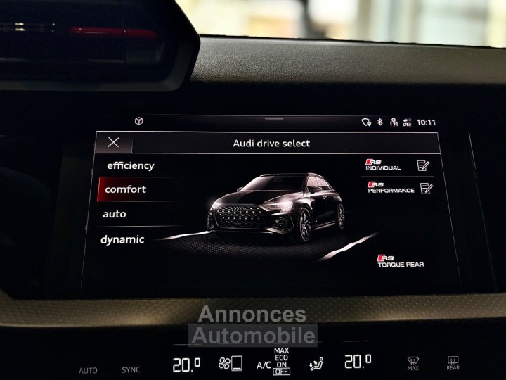 Audi RS3 Sportback ABT-R - 1 OF 200 - 500 CH - BLEU - LOA SANS APPORT - 19