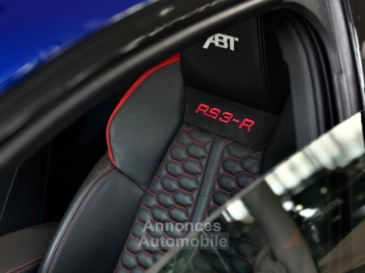 Audi RS3 Sportback ABT-R - 1 OF 200 - 500 CH - BLEU - LOA SANS APPORT - 27