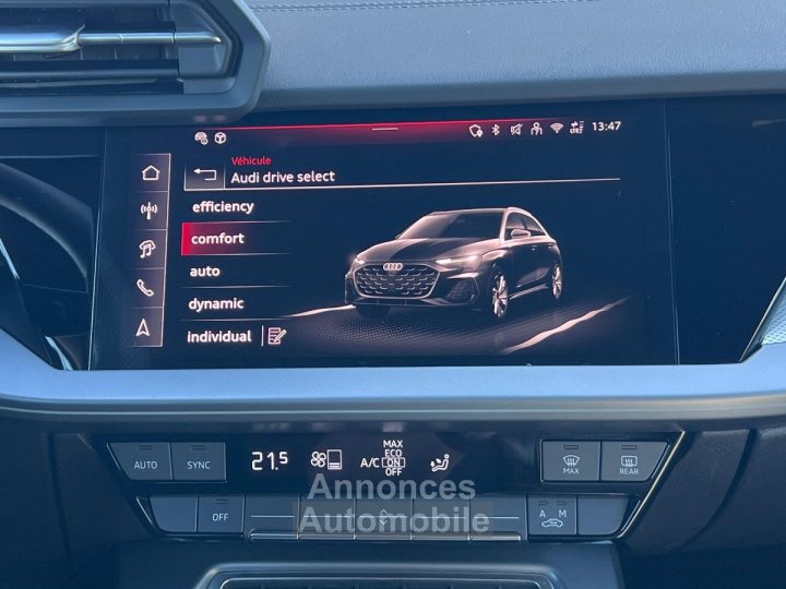 Audi A3 Sportback TFSI Mild Hybrid 116 S tronic 7 S line - 13