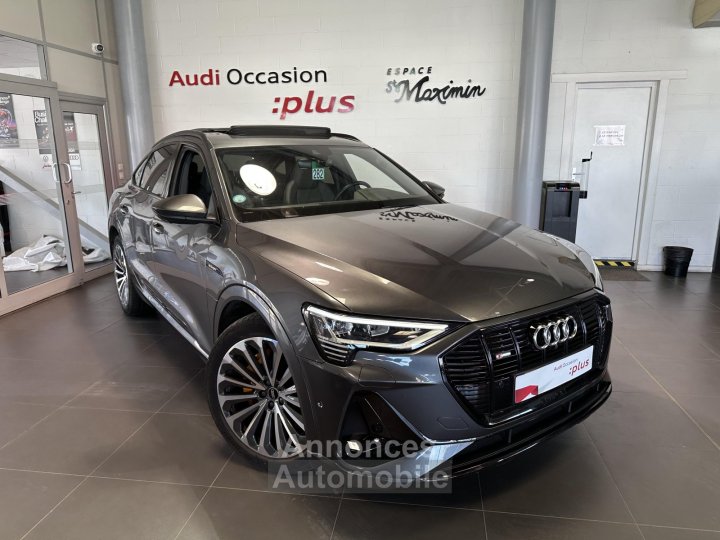 Audi e-tron SPORTBACK Sportback 55 quattro 408 ch S line - 1