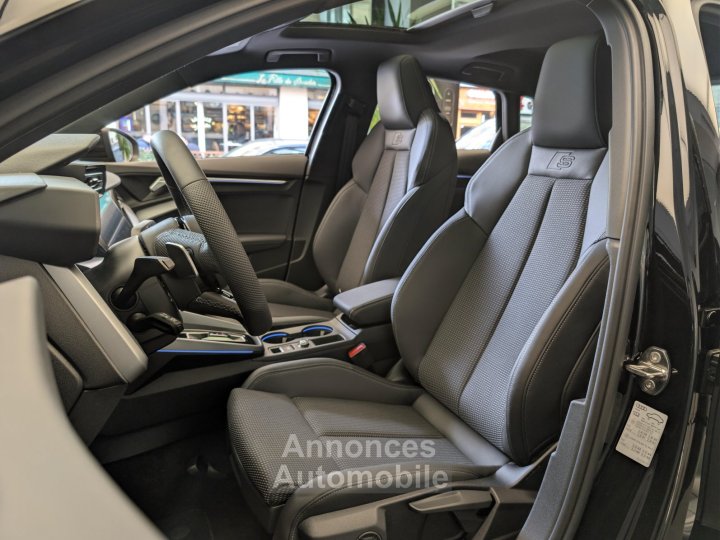 Audi A3 Sportback TFSI e Hybride rechargeable 204 S tronic 6 S line - 7