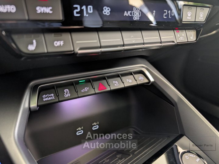 Audi A3 Sportback TFSI e Hybride rechargeable 204 S tronic 6 S line - 26