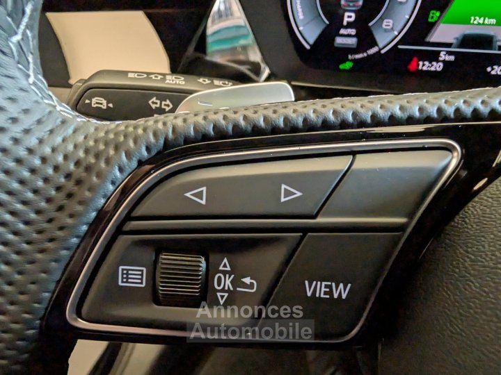 Audi A3 Sportback TFSI e Hybride rechargeable 204 S tronic 6 S line - 34