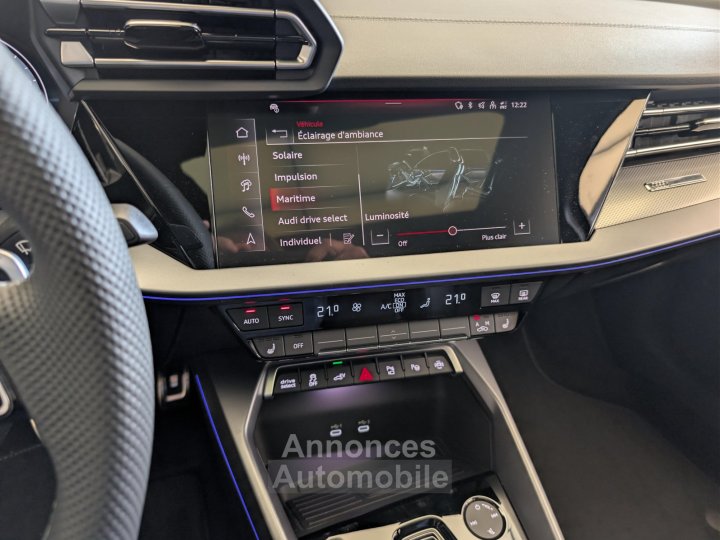 Audi A3 Sportback TFSI e Hybride rechargeable 204 S tronic 6 S line - 40