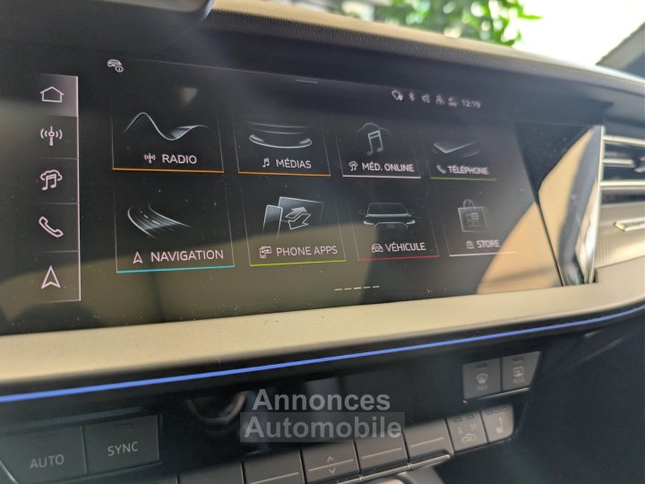 Audi A3 Sportback TFSI e Hybride rechargeable 204 S tronic 6 S line - 43