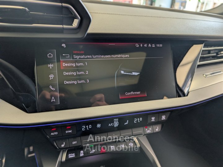 Audi A3 Sportback TFSI e Hybride rechargeable 204 S tronic 6 S line - 44