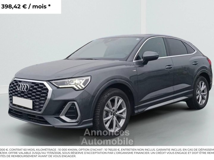 Audi Q3 Sportback 35 TFSI 150 ch S tronic 7 S line - 1