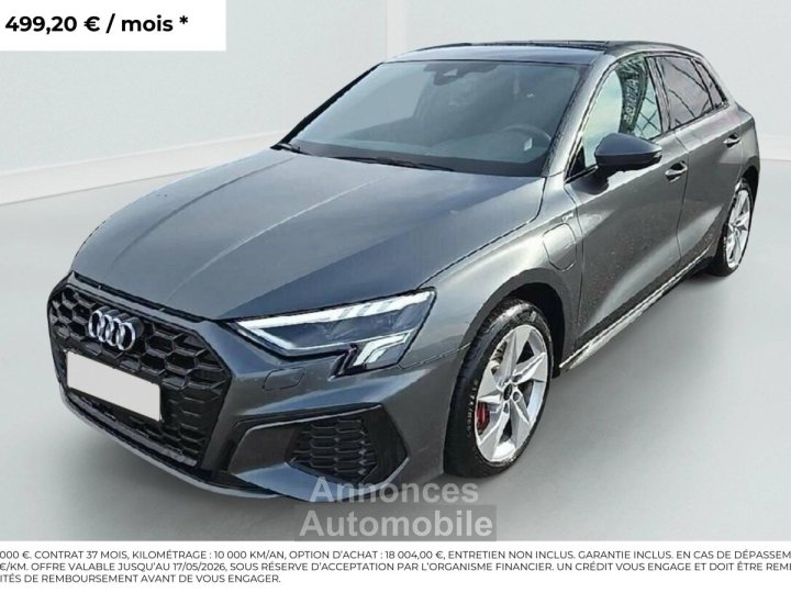 Audi A3 Sportback 40 TFSIe 204 S tronic 6 S Line - 1