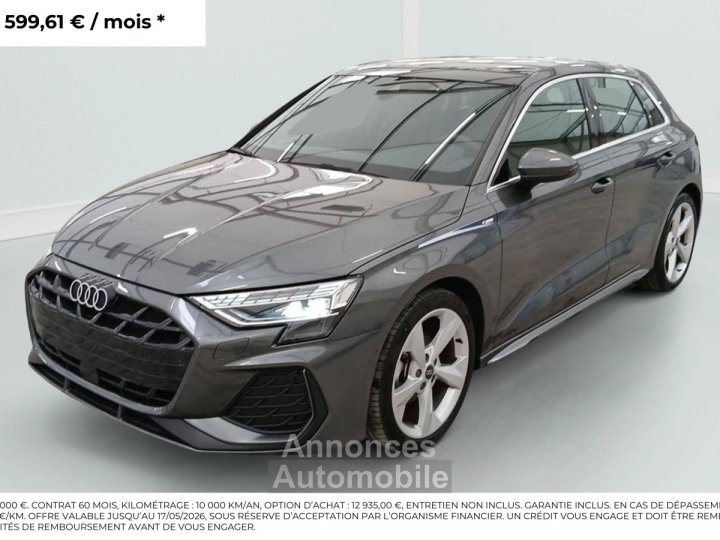Audi A3 Sportback TDI 150 S tronic 7 S line - 1