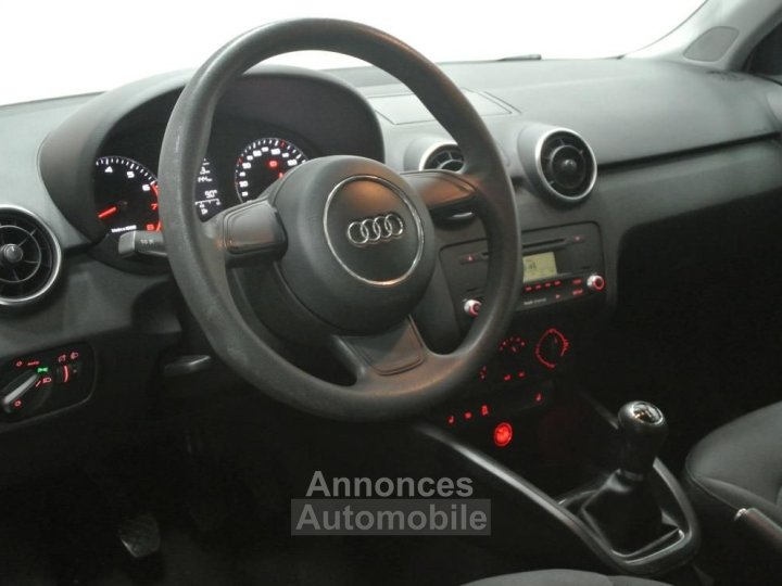 Audi A1 12 TFSI 86 Garantie 12 mois Radar recule Siege chauffant + Retro 3p - 5