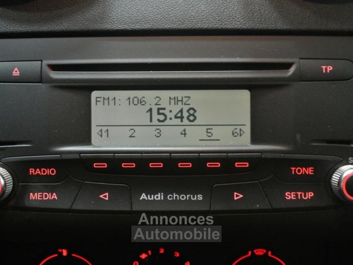 Audi A1 12 TFSI 86 Garantie 12 mois Radar recule Siege chauffant + Retro 3p - 8