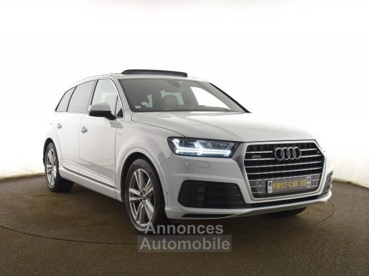 Audi Q7 30 V6 TDI 272CH CLEAN DIESEL S LINE QUATTRO TIPTRONIC 7 PLACES - 1