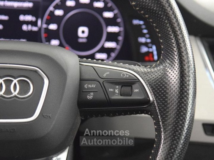 Audi Q7 30 V6 TDI 272CH CLEAN DIESEL S LINE QUATTRO TIPTRONIC 7 PLACES - 20