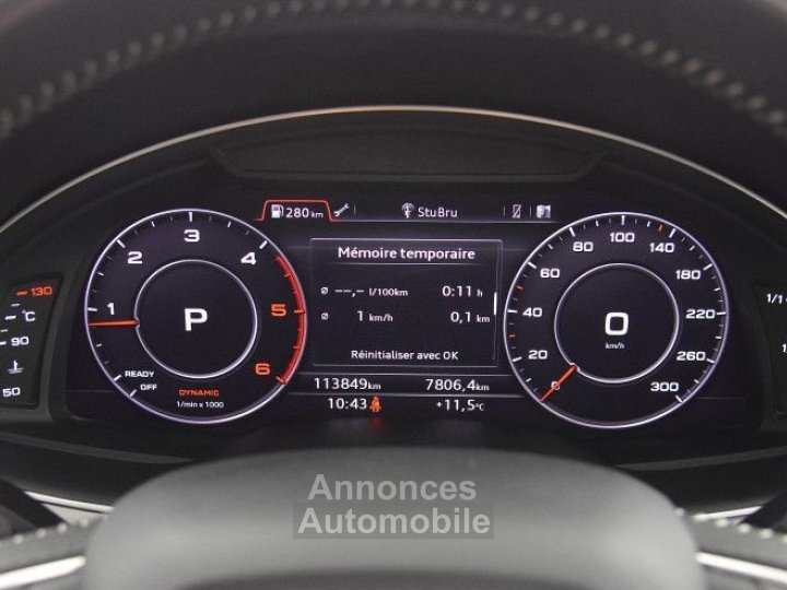 Audi Q7 30 V6 TDI 272CH CLEAN DIESEL S LINE QUATTRO TIPTRONIC 7 PLACES - 25