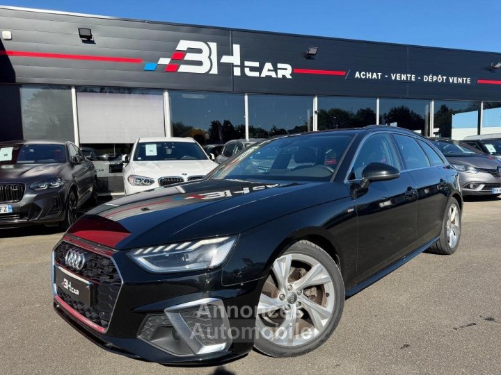 Audi A4 AVANT 20 35 TDI 163 CH S-LINE S TRONIC - 1