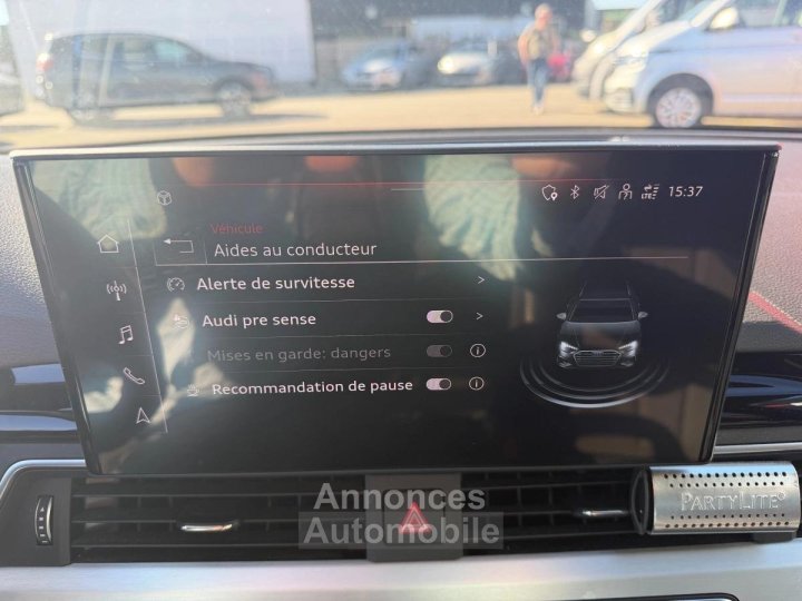 Audi A4 AVANT 20 35 TDI 163 CH S-LINE S TRONIC - 17