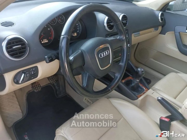 Audi A3 SPORTBACK 18 TFSI 160 AMBITION LUXE CUIR REGULATEUR CARPLAY - 14