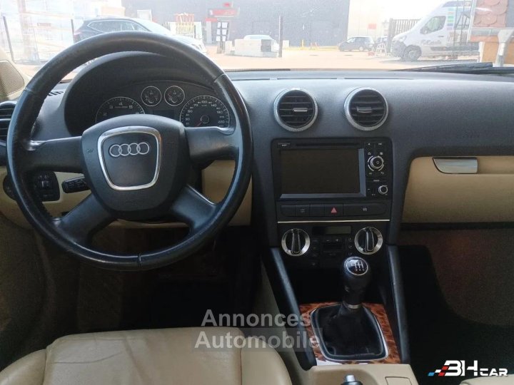Audi A3 SPORTBACK 18 TFSI 160 AMBITION LUXE CUIR REGULATEUR CARPLAY - 27