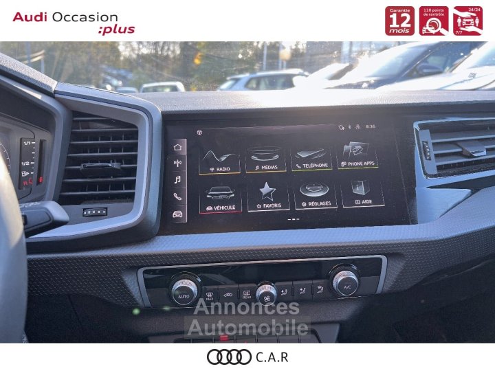 Audi A1 Sportback 25 TFSI 95 ch S tronic 7 Advanced - 14