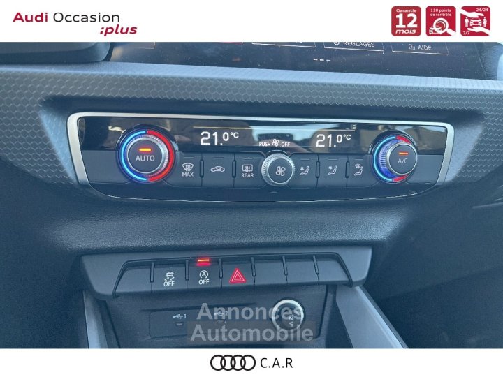 Audi A1 Sportback 25 TFSI 95 ch S tronic 7 Advanced - 15