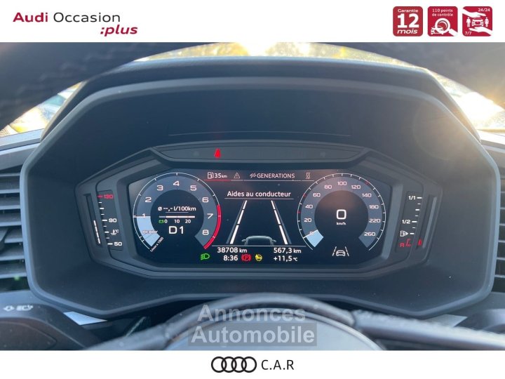 Audi A1 Sportback 25 TFSI 95 ch S tronic 7 Advanced - 16