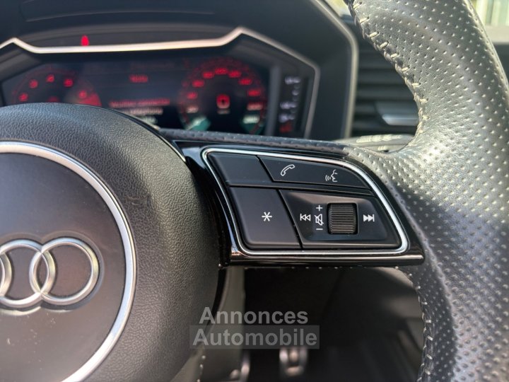 Audi A1 Sportback 30 TFSI 116 ch S tronic 7 S line - 27
