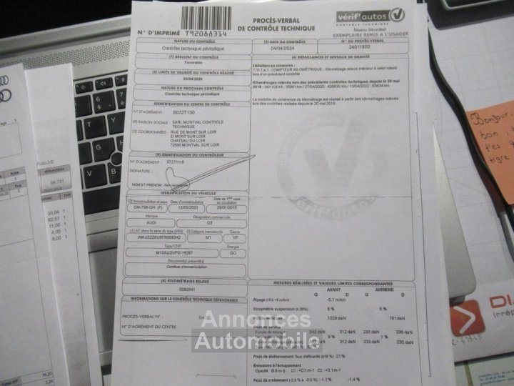 Audi Q3 20 Crédit possible sur 60 mois - 18