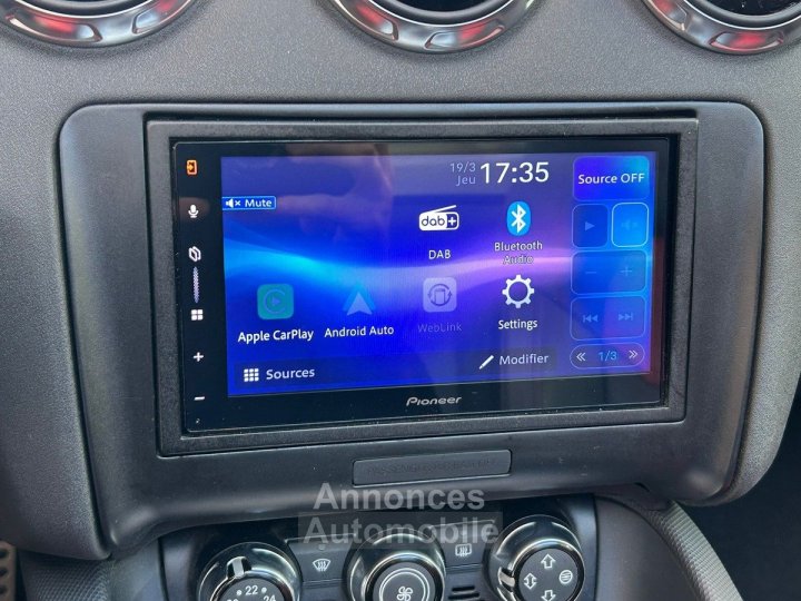 Audi TT - Roadster - 20 - TFSI - 200 CH - Jantes RS -Pack RS - Bose - Echapemment Sport - 2009 - 19