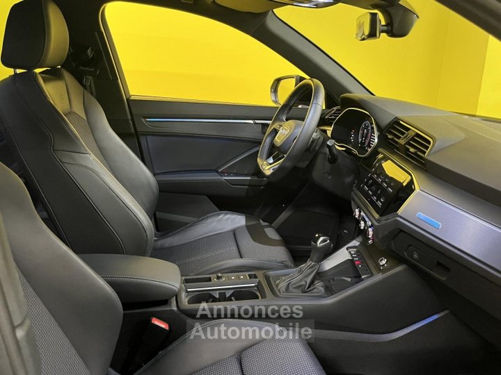 Audi Q3 DIESEL S LINE 20 35 TDI - 150CV - BVA 7  S-tronic Garantie - 28
