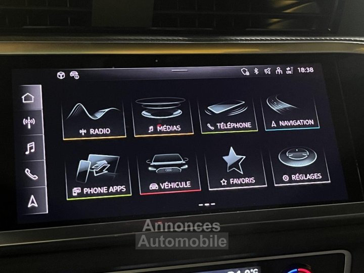 Audi Q3 DIESEL S LINE 20 35 TDI - 150CV - BVA 7  S-tronic Garantie - 34