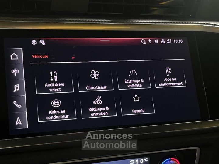 Audi Q3 DIESEL S LINE 20 35 TDI - 150CV - BVA 7  S-tronic Garantie - 37