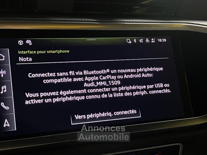 Audi Q3 DIESEL S LINE 20 35 TDI - 150CV - BVA 7  S-tronic Garantie - 40