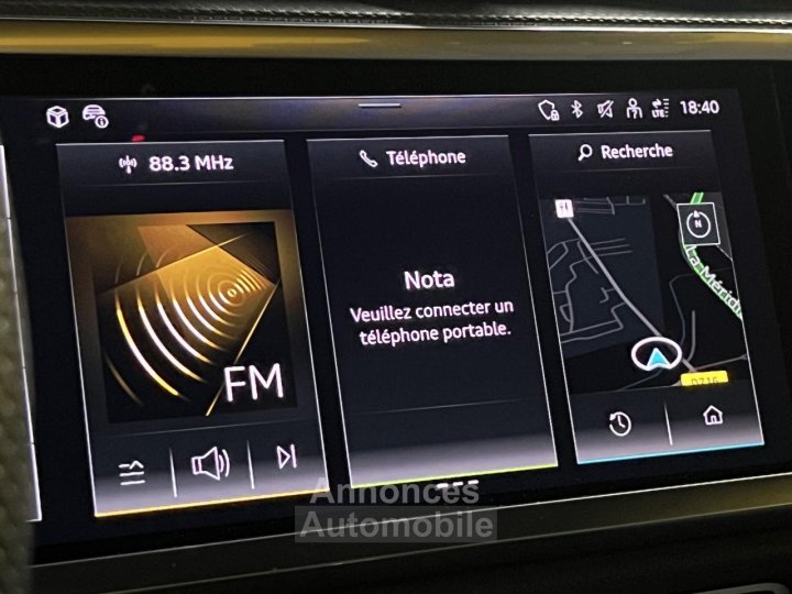 Audi Q3 DIESEL S LINE 20 35 TDI - 150CV - BVA 7  S-tronic Garantie - 42