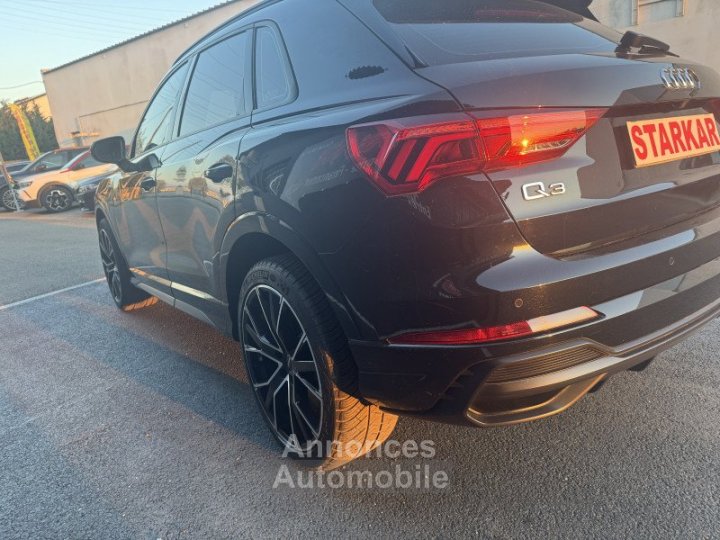 Audi Q3 35 TFSI 150CH MILD HYBRID S LINE S TRONIC 7 - 8