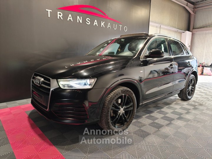 Audi Q3 20 TDI 150 ch S tronic 7 Quattro S line / ORIGINE FRANCE / ENTRETIEN 100% / VIDANGE BVA ET HALDEX OK / TOIT OUVRANT - 7