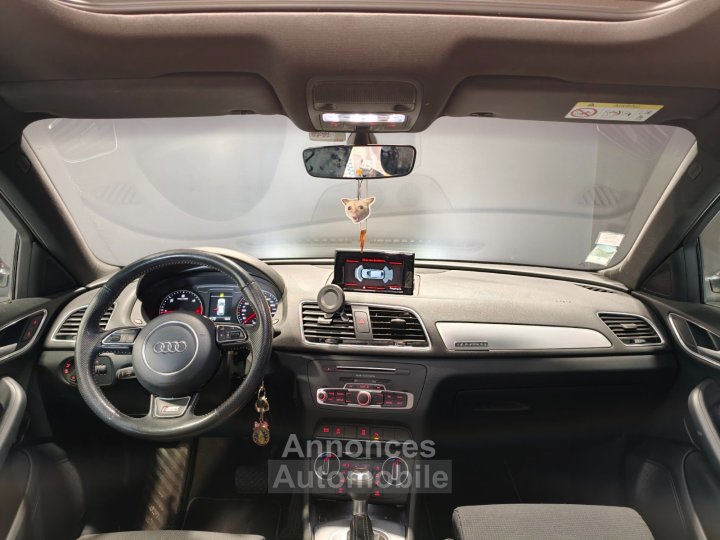 Audi Q3 20 TDI 150 ch S tronic 7 Quattro S line / ORIGINE FRANCE / ENTRETIEN 100% / VIDANGE BVA ET HALDEX OK / TOIT OUVRANT - 12