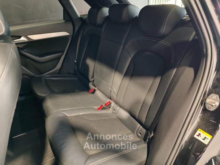 Audi Q3 20 TDI 150 ch S tronic 7 Quattro S line / ORIGINE FRANCE / ENTRETIEN 100% / VIDANGE BVA ET HALDEX OK / TOIT OUVRANT - 34