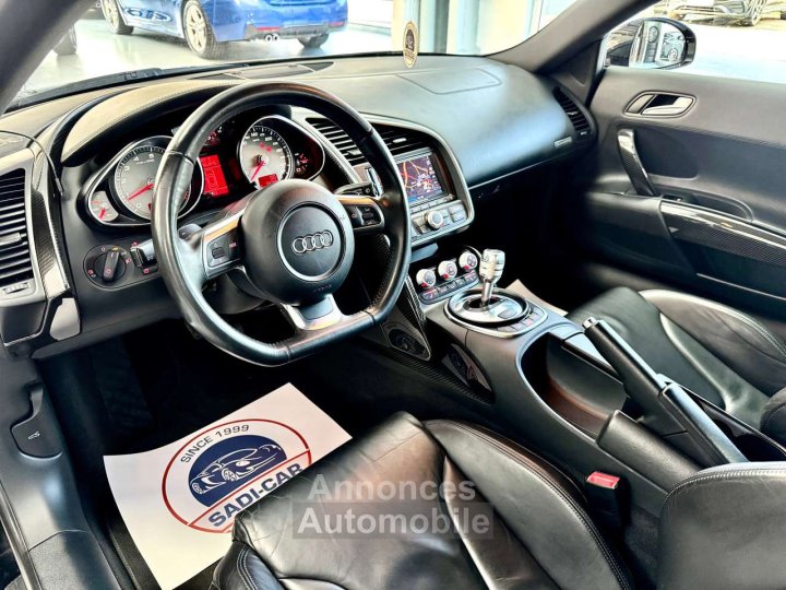 Audi R8 42i V8 Quattro FSI 420cv R Tronic PACK CARBONE - 8