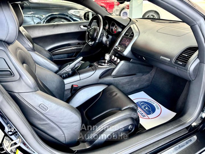 Audi R8 42i V8 Quattro FSI 420cv R Tronic PACK CARBONE - 9