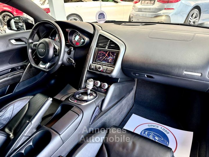 Audi R8 42i V8 Quattro FSI 420cv R Tronic PACK CARBONE - 10