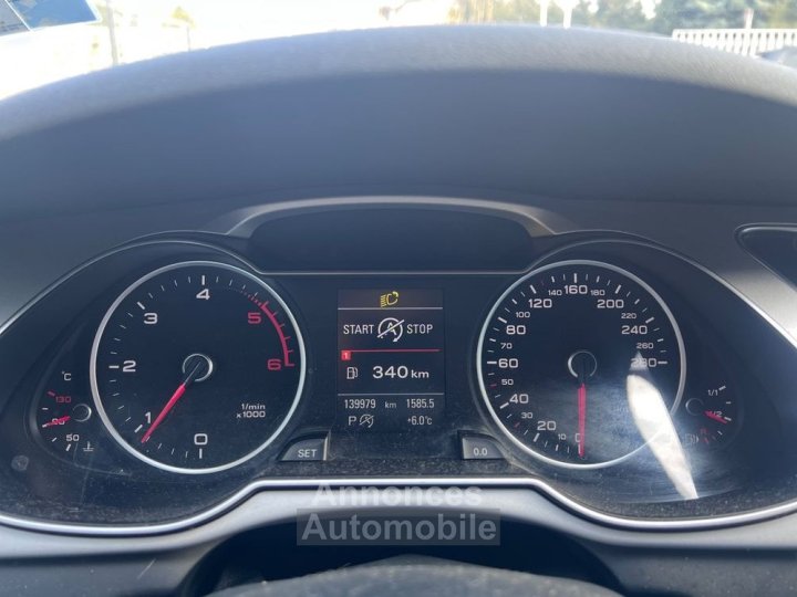 Audi A4 avant 20 40 tdi 190ch quattro s-tronic 7 2&egrave;me main si&egrave;ges chauffants - 19