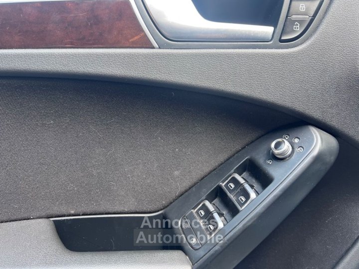 Audi A4 avant 20 40 tdi 190ch quattro s-tronic 7 2&egrave;me main si&egrave;ges chauffants - 25